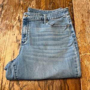 St John’s Bay Women’s Straight Leg Jeans, Size 18W